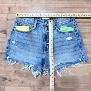 Pistola Distressed Blue Women Jean Shorts Size 27